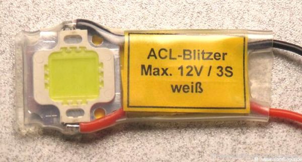 10W LED ALC Blitzer Flash